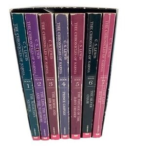 CS Lewis The Chronicles of Narnia Complete Book Set 7 Volume Collection